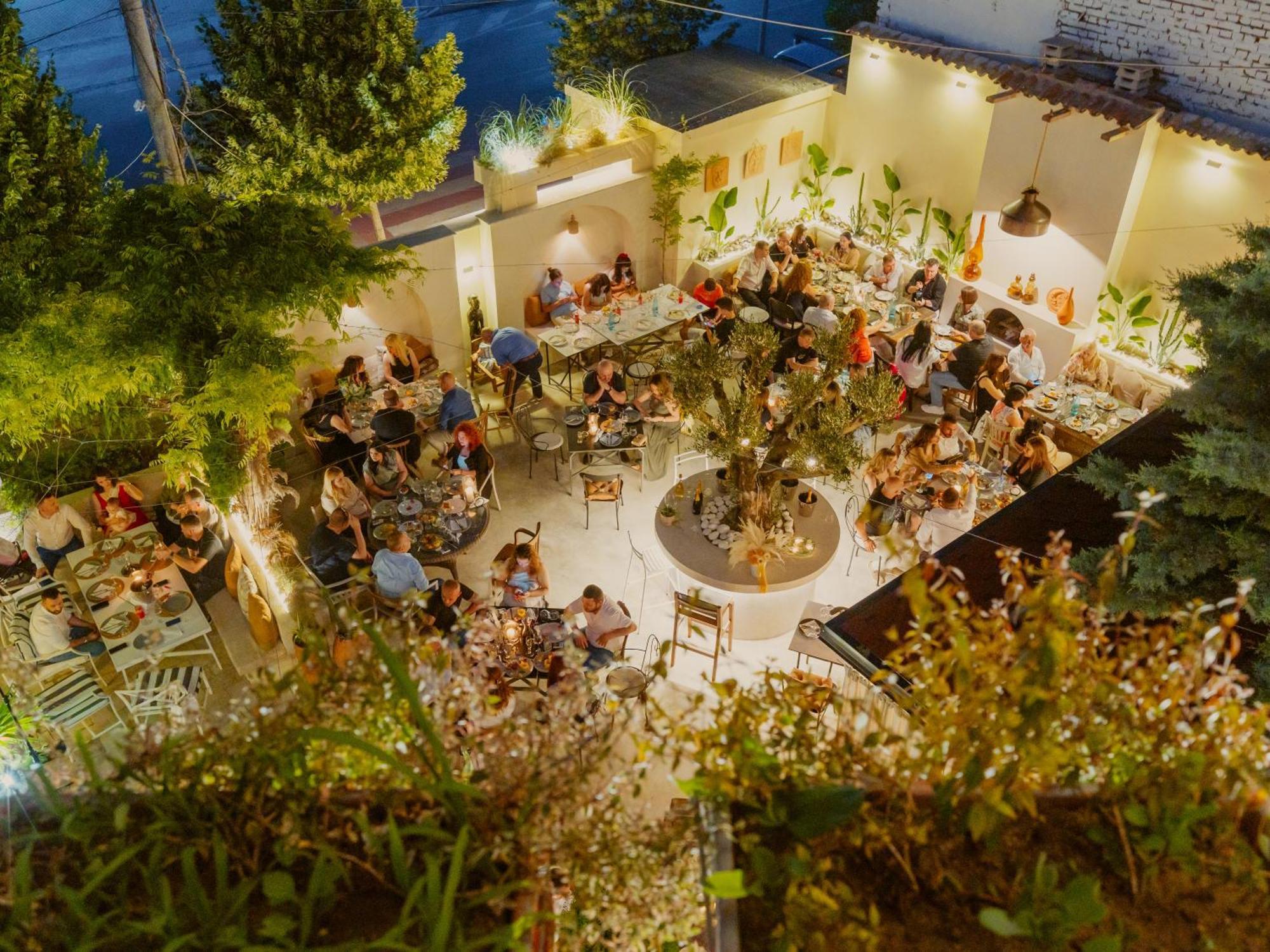 Barba Boutique Hotel Korça Kültér fotó