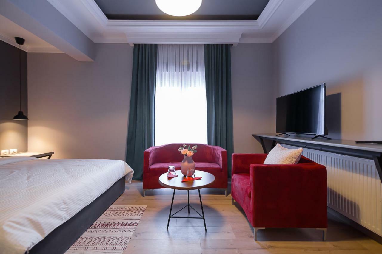 Barba Boutique Hotel Korça Kültér fotó